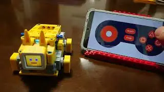 レゴ部品で作った、可愛いVer　スタックちゃん　 スマフォ制御
