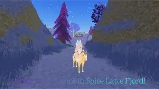 Catching a Pumpkin Spice Latte Fjord in Lunar Islands! (Wild Horse Island Roblox)