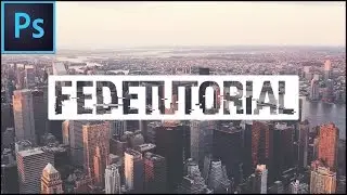 Tutorial - Effetto Testo Trasparente | Adobe Photoshop CC [ITA]