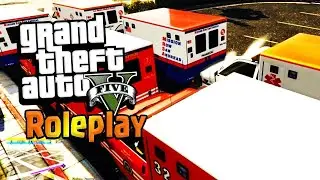 Лечим и спасаем граждан в GTA 5 RP EMS