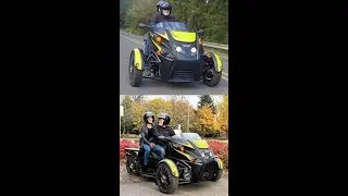 The Roadster Prototype 3 Wheel Vehicle #shorts #vehicles