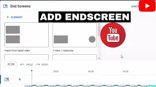 How to add end screen to youtube videos easily 2020