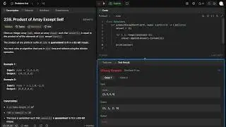 Leetcode 238 - Product of Array Except Self - Python (NeetCode 7/150)