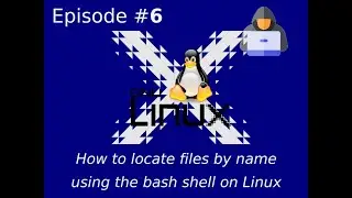 How to locate files by name using the bash shell on Linux