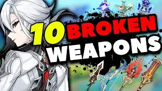 10 BROKEN and META 5 Star Weapons in Genshin Impact