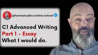 Cambridge Advanced (C1) Writing Part 1: Essay Structure & Strategies