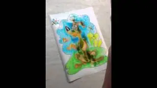 Водная раскраска