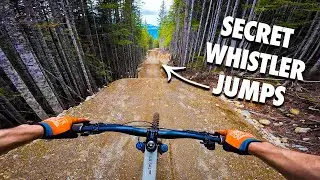 We found hidden jumps at Whistler, and they are MASSIVE!