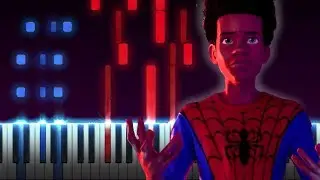 SUNFLOWER - (Into the Spider Verse) - Post Malone and Swae Lee - EASY Piano Tutorial