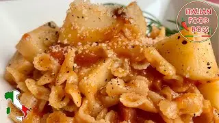 Pasta and Potatoes Italian - ONE POT RECIPE!
