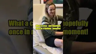 Seeing my amputated leg for the first time 😱