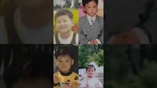 BTS Hyung Childhood VS Now #shorts