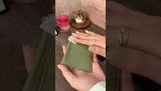ASMR pack with us - dressupyourpurse - zipped card case