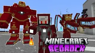 🔥IRON MAN addon (el mejor complemento de IRON MAN) MINECRAFT BEDROCK 1.21🔥