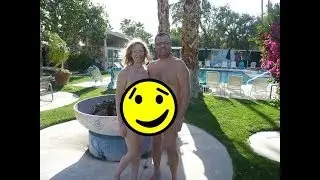 Welcome To Our Nudist Resort's Open House! Have A Cookie, Ride A Bike!