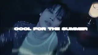 Cool for the summer - Demi lovato (Rock version) [JIMIN ROCKSTAR FMV]
