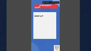 Learn Spring Boot in seconds ✨ 