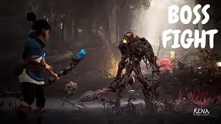 Kena: Bridge Of Spirits SPROUT BOSS FIGHT | PS5 4K GAMEPLAY