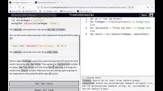 Watch me learn web dev.Javascript: Regex: Capture Groups, replace, remove whitespace
