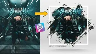 Portrait Brush Effect In Picsart Tutorial | Instagram Viral Photo Editing (Yv Photography)