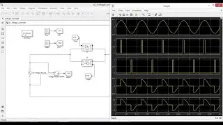 Single phase AC voltage controller simulation with matlab
