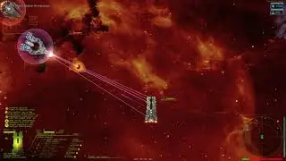 StarSector - VERY slow Conquest travelling at incredibly balanced speed