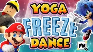 Video Game 🕹️ Kids Yoga Freeze Dance Brain Break | GoNoodle Inspired