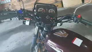 Racer RC150 Tourist. First engine start and oil change.