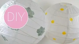 DIY Lampenkap oppimpen