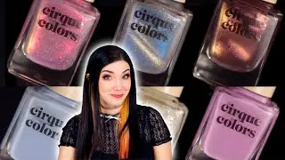 Cirque Colors Angel Baby Nail Polish Collection Swatch and Review || KELLI MARISSA