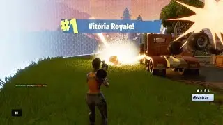 FORTNITE BATTLE ROYALE - PARTIDA SUPER TENSA ATÉ O FINAL ( PS4 GAMEPLAY )