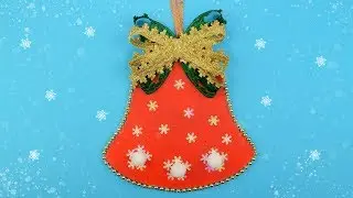Новогоднее украшение из картона 🎄 Поделки на новый год