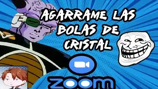 Agarrame las bolas de Cristal // Trolleo Zoom (clase virtual) // DBZ