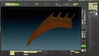 Zbrush Hard surface Zmodeler Knife