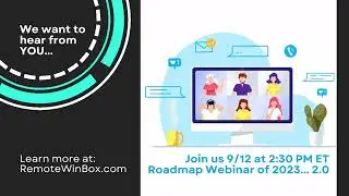 RemoteWinBox Roadmap Webinar Invite