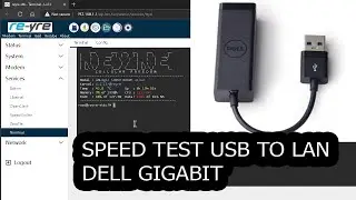Speed Test UTL DELL Gigabit OpenWRT