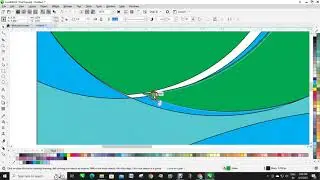 Simple Backgroud for Banner in Coreldraw
