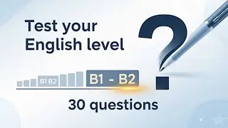 Can You Pass This B1–B2 English Vocab Quiz? | 30-Question Challenge #englishvocabularyquiz #english