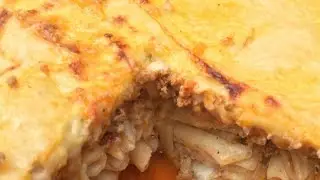 Лазанья с пастой - получается очень вкусной и нежной