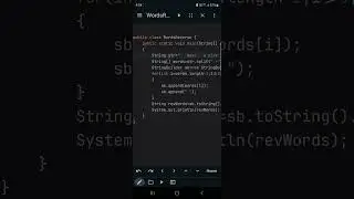 Java : Reverse Words in a String