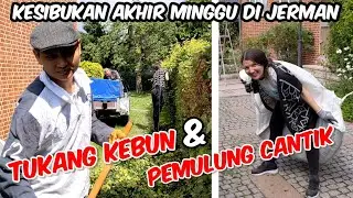 MENJADI TUKANG KEBUN DI JERMAN! Kerja keras di kebun kakek istri bule (kesibukan akhir minggu)