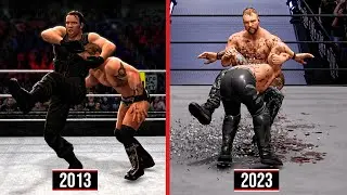 Dean Ambrose Evolution in WWE/AEW Games!