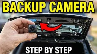 BACKUP CAMERA INSTALLATION--Hyundai Santa Fe Sport (Step by Step)