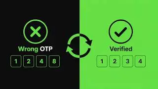 Build OTP Verification UI with HTML CSS & JavaScript 🔐 | Animated OTP Form Project for Beginners