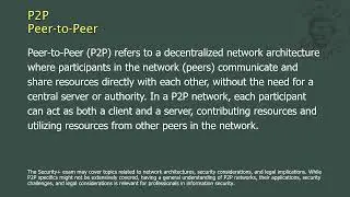 P2P - Peer-to-Peer