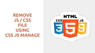 Remove any CSS file using CSS JS Manager