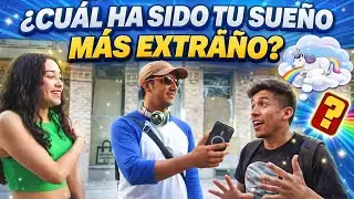 ¿Cuál ha sido tu sueño más extraño ?
