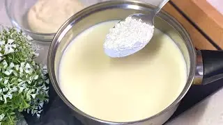 Added cornstarch to milk! I don't buy in the store anymore. Only 3 Ingredients