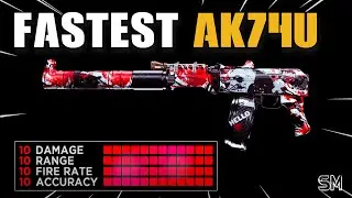 the FASTEST AK74u CLASS on REBIRTH ISLAND🔥(AK74u Warzone Setup)
