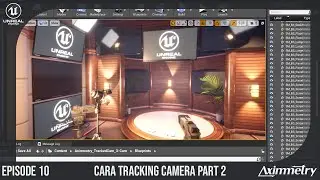 #10 Camera Tracking, persiapan virtual set di Unreal Engine dan Aximmetry